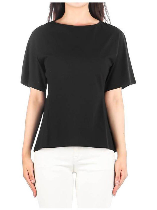 Women's Butterfly Short Sleeve T-Shirt Black - THEORY - BALAAN 2