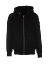 Classic Bunny Zip Up Hoodie Black Lining Black - MOOSE KNUCKLES - BALAAN 2