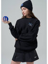 Graphic embroidery sweatshirt BK - BLUDOT - BALAAN 1