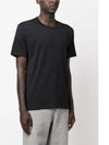 Face Logo Crew Neck Short Sleeve T-Shirt Black - ACNE STUDIOS - BALAAN 5