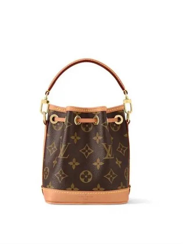 Nano Noe Monogram Bucket Bag Brown - LOUIS VUITTON - BALAAN 4