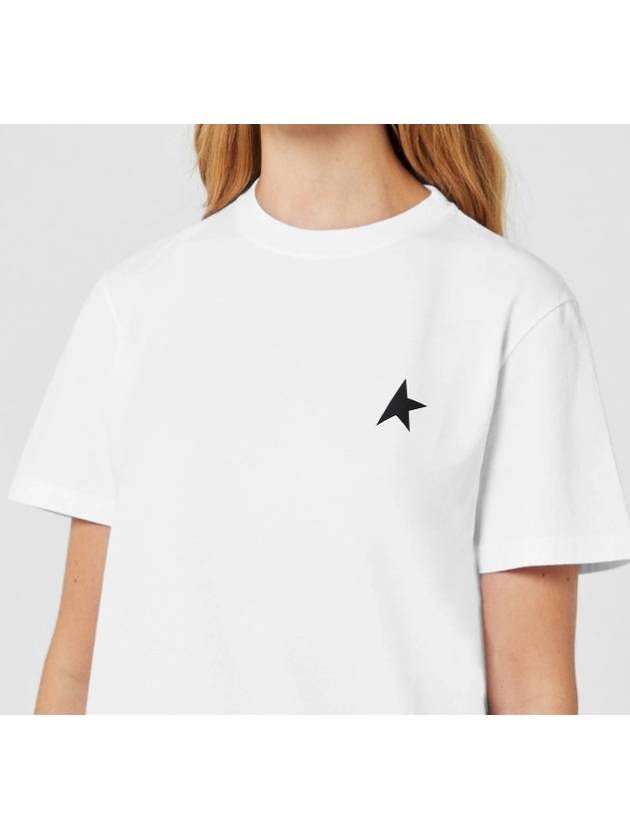 Star Collection Short Sleeve T-Shirt White - GOLDEN GOOSE - BALAAN 3