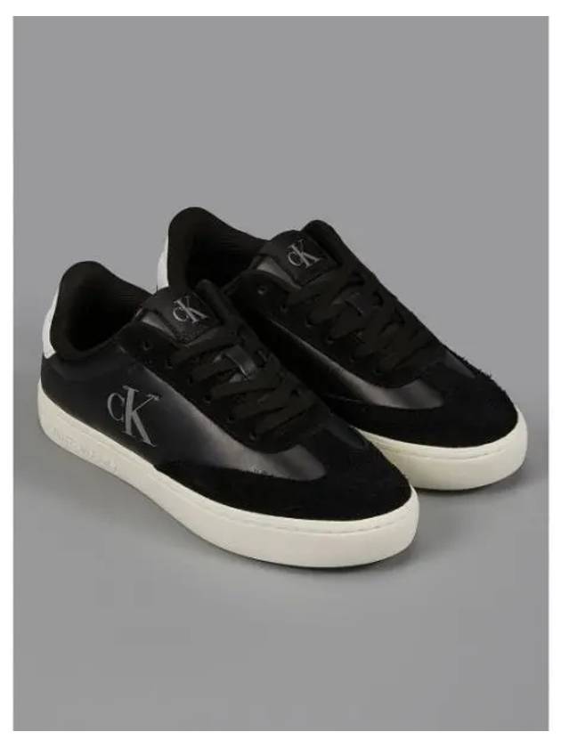 Jeans Roma MS Low Top Sneakers Black - CALVIN KLEIN - BALAAN 2