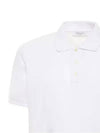 Maison Kitsune FOX Half Three Button Placket Pique Polo White - MAISON KITSUNE - BALAAN 5