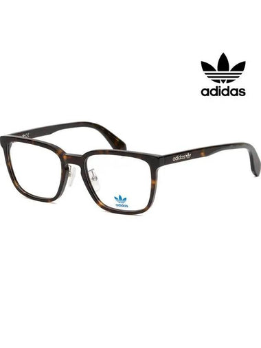 Glasses Frame OR5015H 052 Leopard Square Horned Men Women - ADIDAS - BALAAN 1