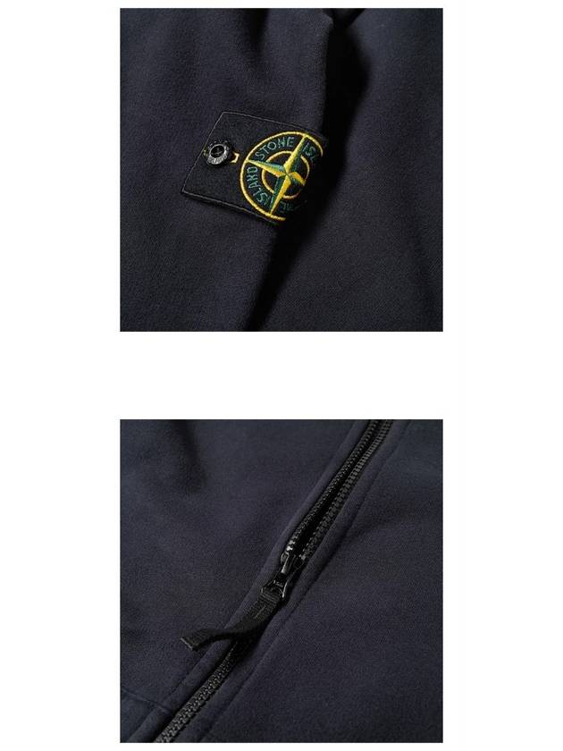 Waffen Patch Zip-up Jacket Navy - STONE ISLAND - BALAAN 5