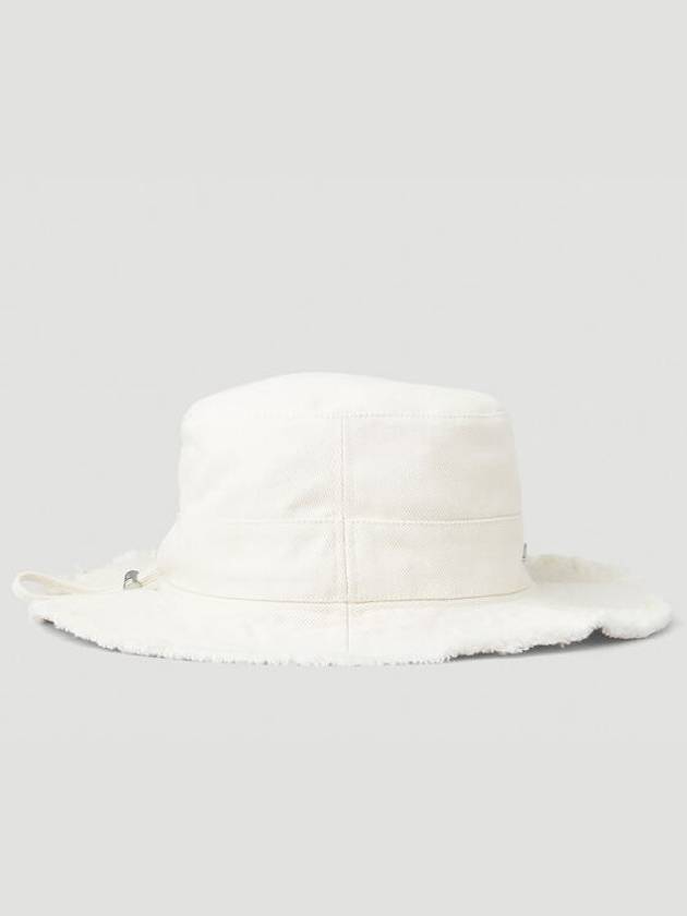 Le Bob Artichaut Bucket Hat Off White - JACQUEMUS - BALAAN 5