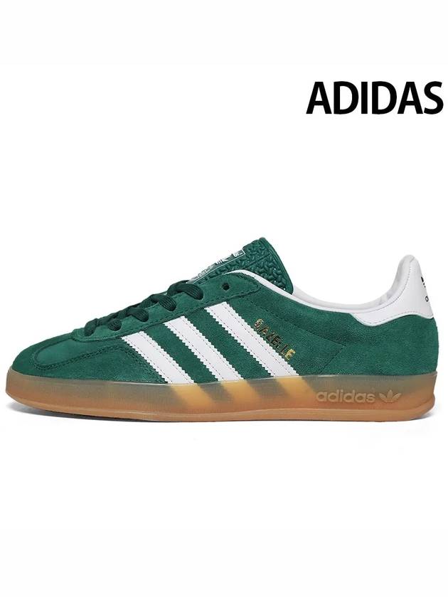 Gazelle Indoor Low Top Sneakers Collegiate Green - ADIDAS - BALAAN 2