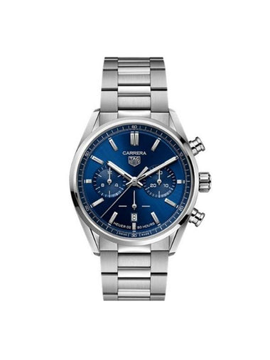 Carrera Automatic 42MM Metal Watch Blue - TAG HEUER - BALAAN 1