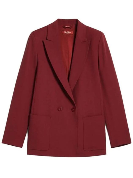 Matasa Blazer Jacket Wine 60460929 027 - MAX MARA - BALAAN 2