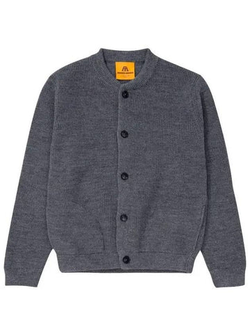 Skipper Pocket Wool Cardigan Jacket GRAY - ANDERSEN-ANDERSEN - BALAAN 1