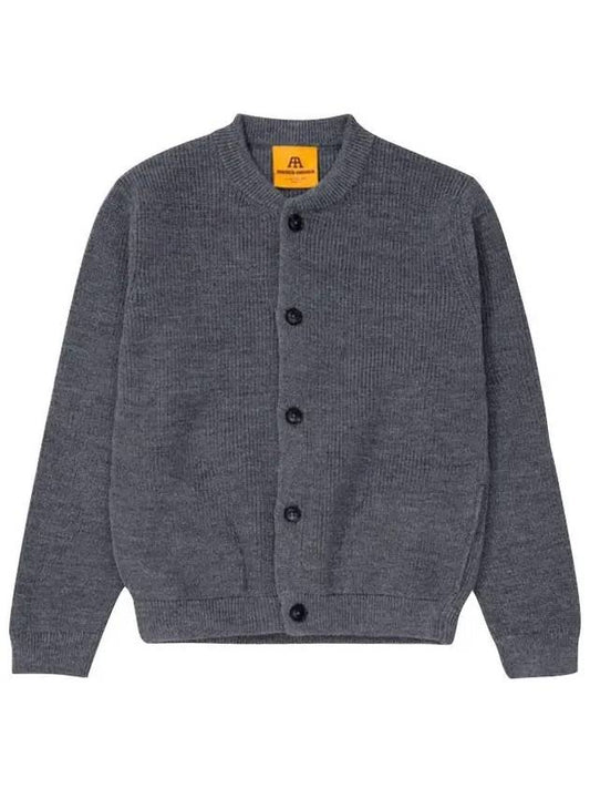 Skipper Pocket Wool Cardigan Jacket GRAY - ANDERSEN-ANDERSEN - BALAAN 1