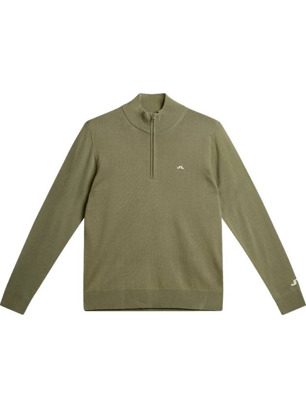 Merino wool chian zipper golf sweater - J.LINDEBERG - BALAAN 7