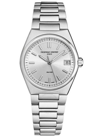 Frederique Constant Quartz Silver Dial Ladies Watch FC-240S2NH6B - FREDERIQUE CONSTANT - BALAAN 1