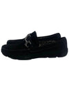 Man's Parigi Gancini Driving Shoes Black - SALVATORE FERRAGAMO - BALAAN 2