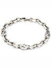 Interlocking G Chain Bracelet Silver - GUCCI - BALAAN 2