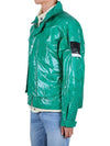 Shadow Glass Poplin Jacket Green - STONE ISLAND - BALAAN 5