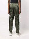 Waffen Nylon Satin Raso Track Pants Khaki - STONE ISLAND - BALAAN 4