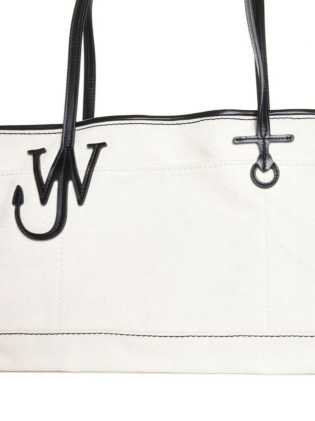 Anchor Canvas Tote Bag Ivory - JW ANDERSON - BALAAN 5