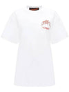 Carry Logo Cotton Short Sleeve T-Shirt White - JW ANDERSON - BALAAN 1