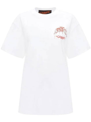 Carry Logo Cotton Short Sleeve T-Shirt White - JW ANDERSON - BALAAN 1