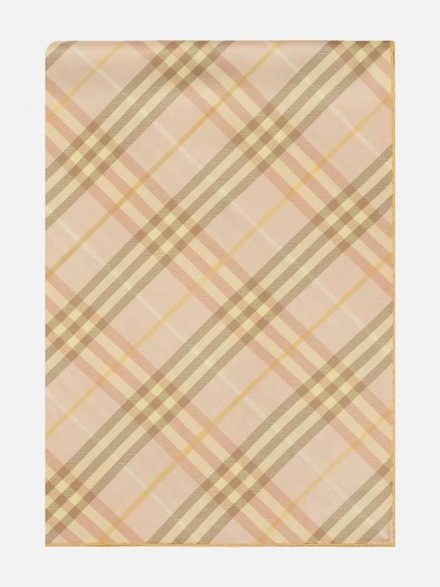 Check Silk Scarf Tea Cup - BURBERRY - BALAAN 2