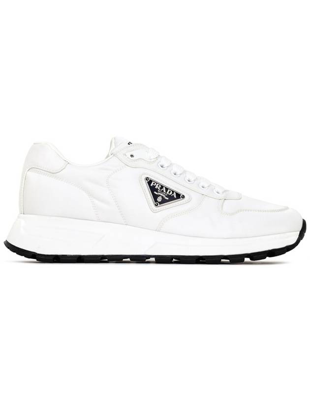 Prax 1 Re-Nylon Low Top Sneakers White - PRADA - BALAAN 3