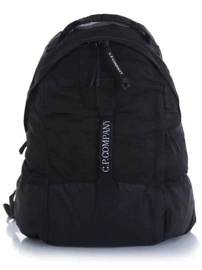 Nylon B Rounded Backpack Black - CP COMPANY - BALAAN 2