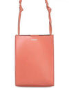 Women's Tangle Small Leather Shoulder Bag Pink - JIL SANDER - BALAAN 2