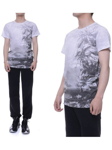 Men's Short Sleeve TShirt S3HJ601I109_100 - BALMAIN - BALAAN 1