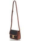 Teen Triomphe Canvas Cross Bag Tan - CELINE - BALAAN 6