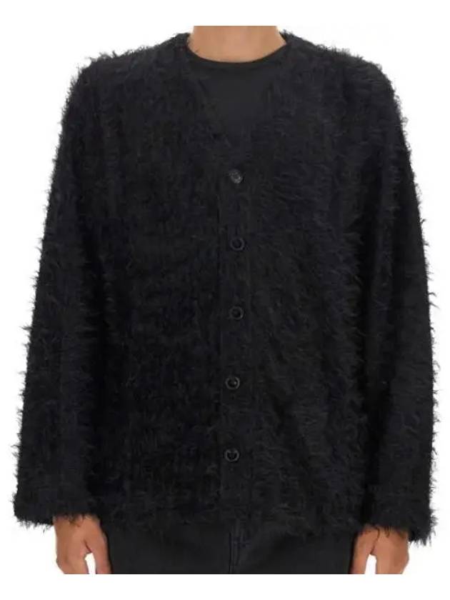 OSHO CARDIGAN BLACK TECHNICAL MOHAIR Osho cardigan 938705 - SEFR - BALAAN 1