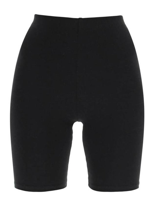 Club Cycling Cotton Shorts Black - SPORTY & RICH - BALAAN 1