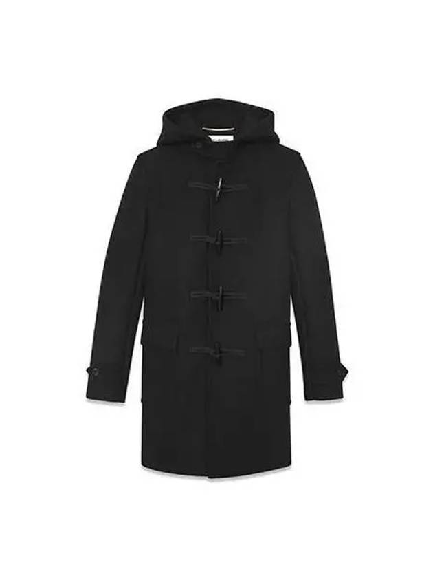 Women s Wool Montgomery Duffel Coat Black 507529 Y080W - SAINT LAURENT - BALAAN 1