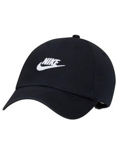 Club Unstructured Futura Washed Ball Cap Black - NIKE - BALAAN 2