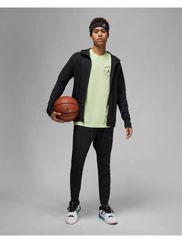 Jordan Dri-Fit Sports Air Fleece Zip Up Hoodie Black - NIKE - BALAAN 4