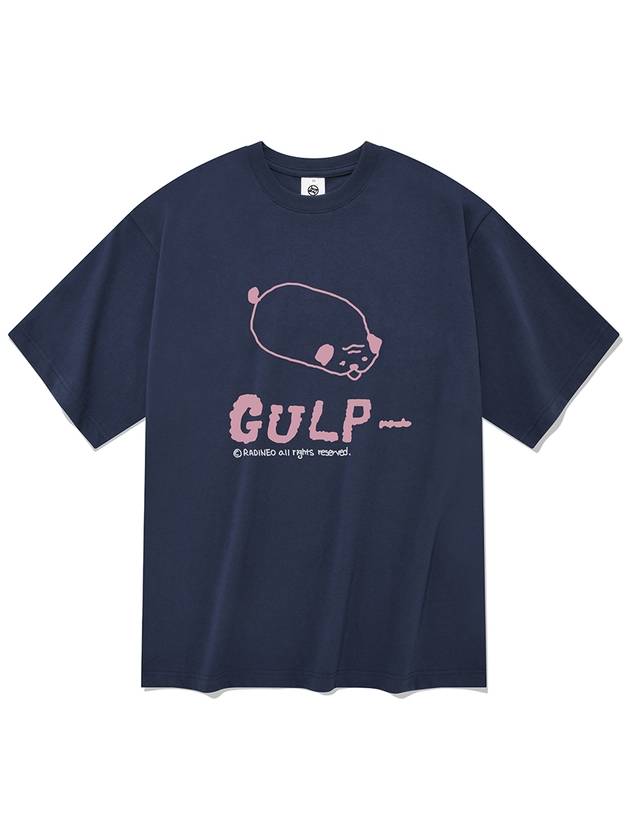 Gulf short sleeve t shirt navy - RADINEO - BALAAN 1