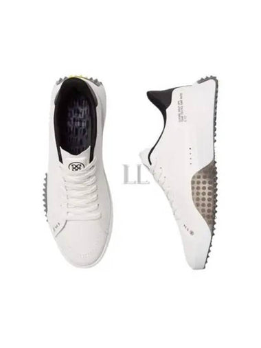 G 112 P U Leather Golf Shoes GMF000067 Snow Charcoal - G/FORE - BALAAN 1