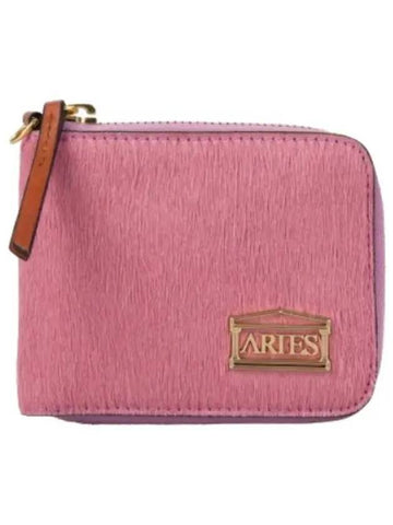 Aries Barbie Pony Skin Wallet Pink - ARIES - BALAAN 1