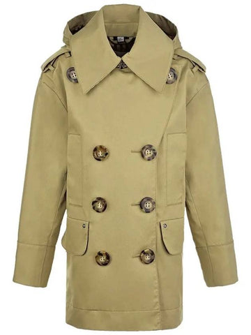 12th Anniversary Kids Merel Trench Coat Honey 8022302 - BURBERRY - BALAAN 1