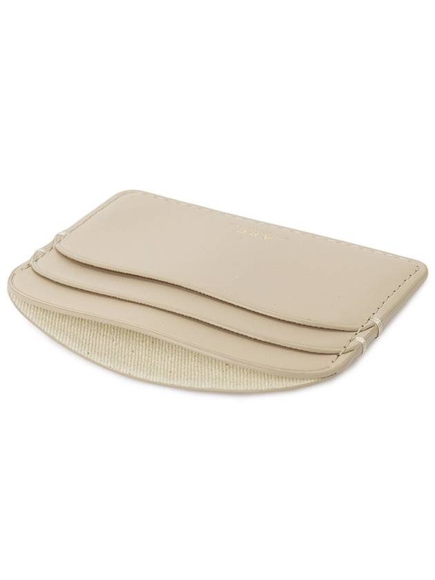 Demi Lune Card Wallet Nude Beige - A.P.C. - BALAAN 5