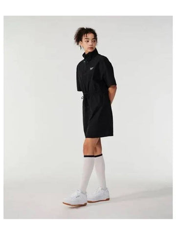 Vector short sleeve anorak one piece women black - REEBOK - BALAAN 1