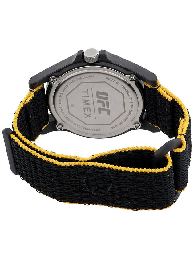 Timex UFC Apex Quartz Yellow Dial Men's Watch TW2V62200JT - TIMEX - BALAAN 3