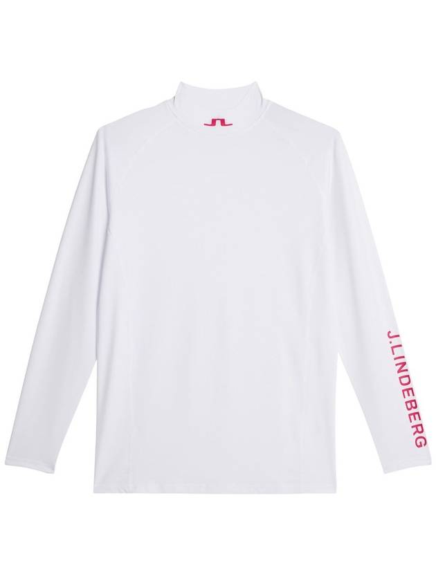 Men's Aelo Soft Compression Long Sleeve T-Shirt White - J.LINDEBERG - BALAAN 2