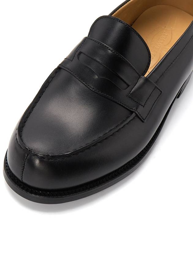 Leather Loafers Black - J.M. WESTON - BALAAN 8