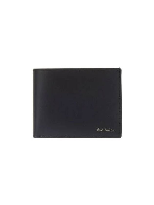 30 9 29 Inside Stripe Bifold Wallet Black 271702 - PAUL SMITH - BALAAN 1