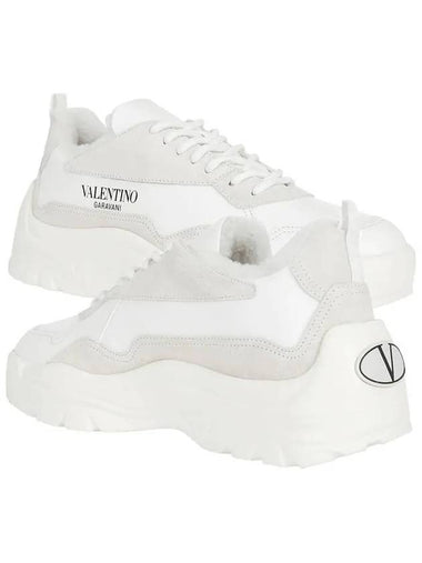 Banshee brushed low-top sneakers TY2S0B17 QSM 0BO - VALENTINO - BALAAN 1