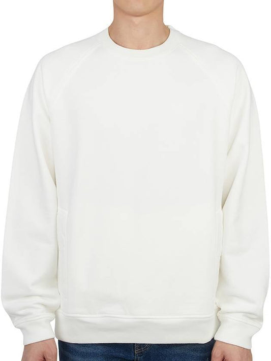 Felpa Girocollo Sweatshirt White - TEN C - BALAAN 1