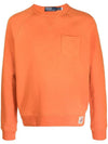 Pocket Patch Sweatshirt Orange - POLO RALPH LAUREN - BALAAN 1