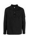 Lens Wappen Half Zip Anorak Black - CP COMPANY - BALAAN 2